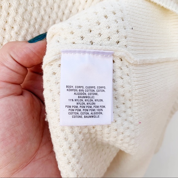 ANTHROPOLOGIE Emilia Pommed Knit Pullover Sweater - Picture 14 of 16